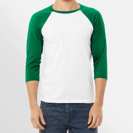 FUA CLOTHING Article #2828 Unisex Raglan Tee