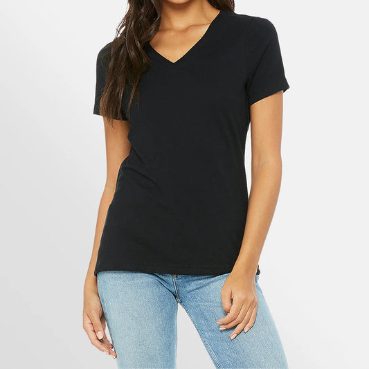 FUA CLOTHING Article #2846 Women's Relaxed V-Neck